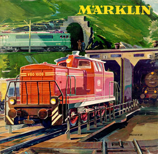 Vintage 1963-64 E MARKLIN HO Scale Model Railroad Train Catalog